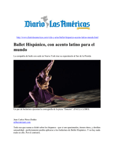 Ballet Hispánico, con acento latino para el mundo