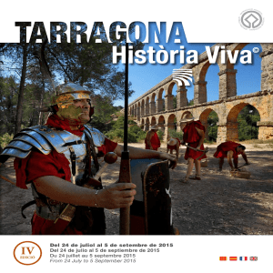 Tarragona Història Viva Tarraco Viva