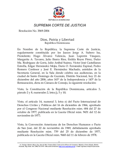 suprema corte de justicia