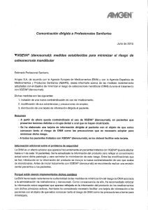 Comunicación ¡dirigia a Profesionaies Sanitarios