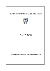 12 - Junta Departamental de Río Negro