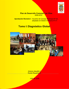 Tomo I: Diagnóstico Global - Municipalidad de Los Vilos