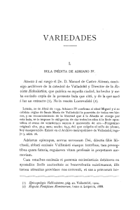 Bula inédita de Adriano IV - Biblioteca Virtual Miguel de Cervantes