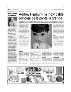 Audrey Hepburn, la inolvidable princesa de la pantalla grande