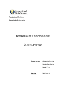 SEMINARIO DE FISIOPATOLOGÍA: ÚLCERA PÉPTICA