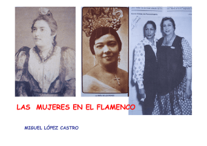 las mujeres en el flamenco