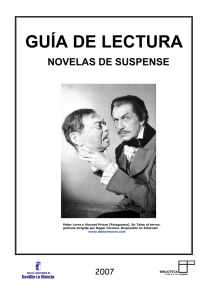 Novelas de suspense - Bibliotecas Públicas