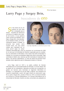 Larry Page y Sergey Brin,