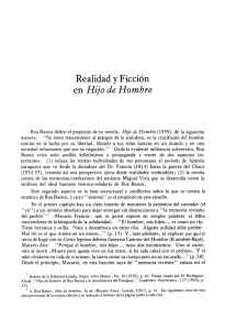 Realidad y Ficci6n - Revista Iberoamericana
