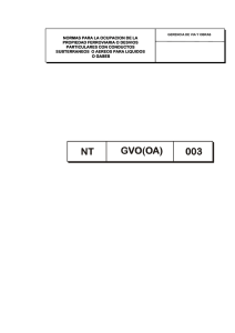 ntgvo(oa) 003 - Comisión Nacional de Regulación de Transporte