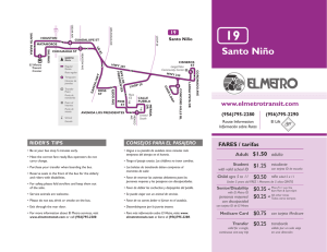 Santo Niño - El Metro Transit