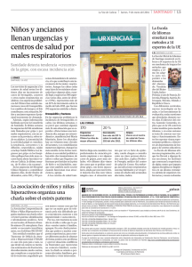 Fecha: 2014/01/09. La Voz de Galicia. Edición de Santiago. Sección