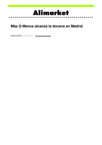 Más Q Menos alcanza la docena en Madrid - Noticias de