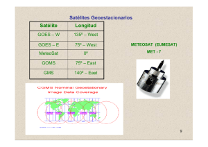 Longitud Satélite Satélites Geoestacionarios