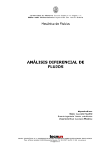 análisis diferencial de flujos