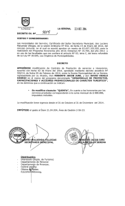 Page 1 Ilustre Municipalidad de La Serena LA SERENA, ? 30C, 20