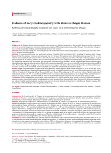Evidence of Early Cardiomyopathy with Strain in Chagas Disease