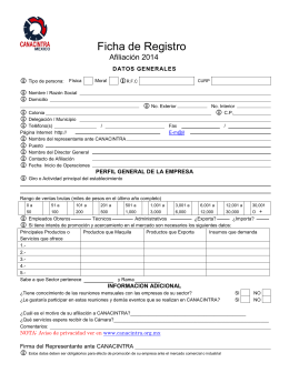 Descarga aquí el formulario de Requisición de Personal.