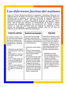 Las diferentes facetas del autismo