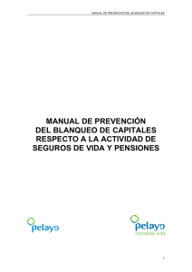 manual de prevención del blanqueo de capitales respecto