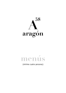 Menús - Aragón 58