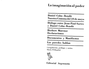 La imaginación al poder. Compilación, prólogo y notas