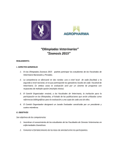 “Olimpiadas Veterinarias” “Zoonosis 2015”