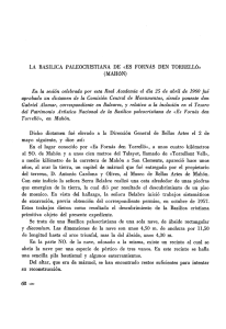 pdf La basílica paleocristiana de "Es Fornás den Torrelló" (Mahón)