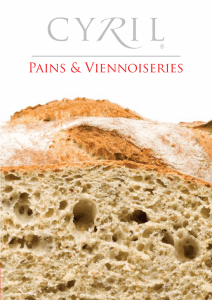 pains et Viennoiseries françaises