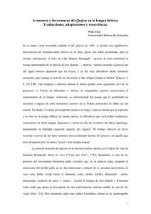 pdf Aventuras y desventuras del Quijote en la lengua hebrea