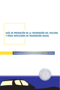 guía de prevención de la transmisión del vih/sida y otras