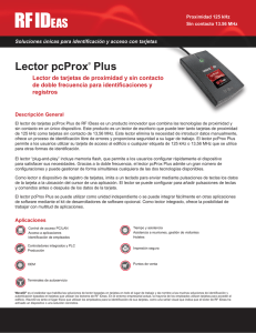 Lector pcProx® Plus