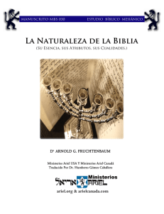 La Naturaleza de la Biblia