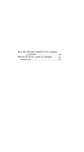 CAP. III. Principio arbitrario ó de simpatía yantipatia............18