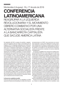 conferencia latinoamericana