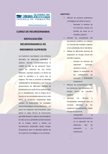 CURSO DE NEURODINAMIA MOVILIZACIÓN NEURODINAMICA