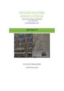 LPTS 2016_abstracts - Discourse Relational Devices