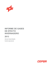 Informe de Huella de Carbono 2013