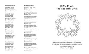 El Via Crucis The Way of the Cross