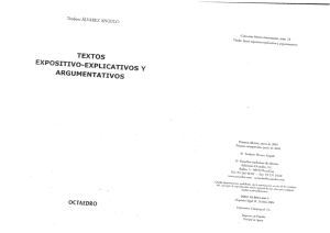 Textos expositivo-explicativos y argumentativos