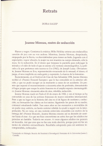 Jeanne Moreau por Dora Sales