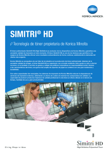 Simitri® HD - Konica Minolta