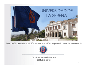 UNIVERSIDAD DE LA SERENA - Consorcio de Universidades del