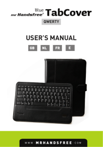user`s manual - Mr Handsfree