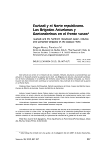 Euzkadi y el Norte republicano. Las Brigadas Asturianas y