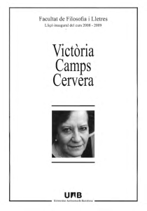 Victoria Camps Cervera U"B