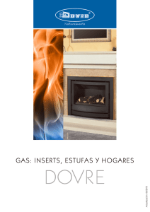 DOVRE inserts hogares y estufas de gas