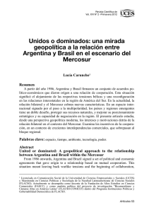 Unidos o dominados: una mirada geopolítica a la relación entre