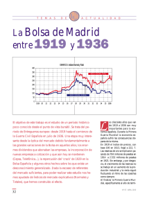 La Bolsa de Madrid - BME: Bolsas y Mercados Españoles