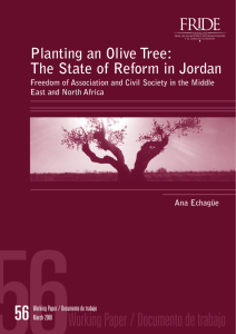 Planting an olive tree: the state of reform in Jordan